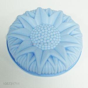 Yiwu factory large sunflower shape silicone cake mould