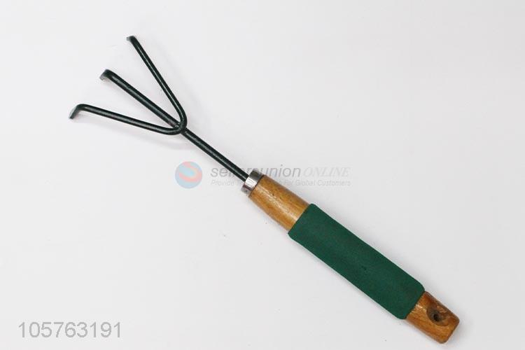 Professional manufacturer hand tools mini iron garden rake