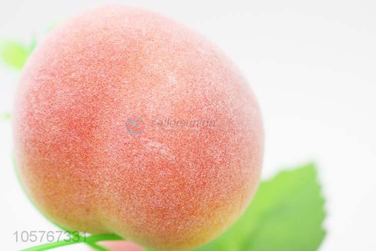 Popular Promotional Artificial Peach for Home Decorative