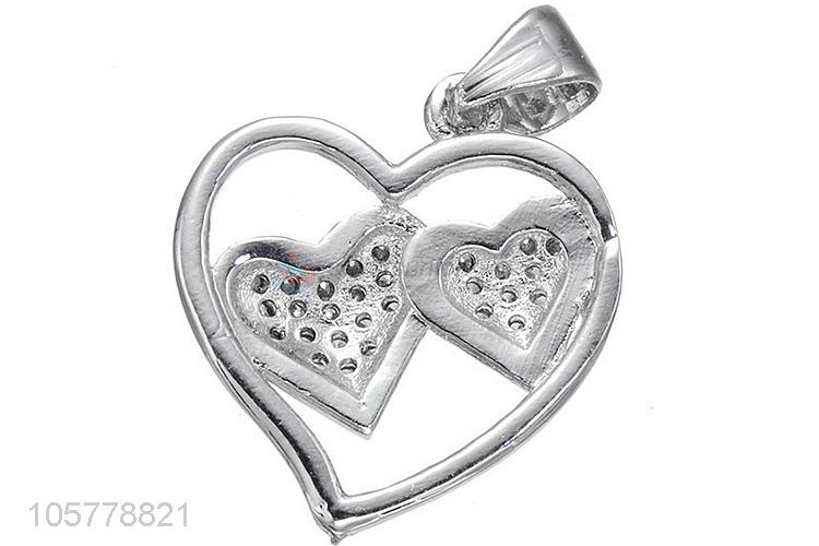 New Design Hollow Out Heart Shape Necklace Pendant