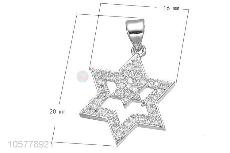 Wholesale Hollow Out Star Pendant Fashion Jewelry Accessories