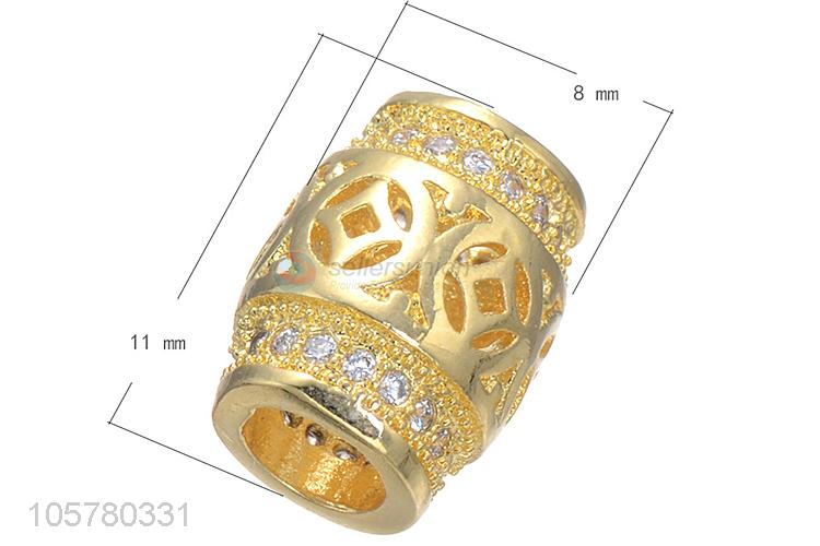 Fashion Jewelry Components Copper Hollow Out Spacer Bead