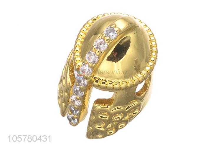 Unique Design Copper Hole Spacer Bead Fashion Jewelry Accessories