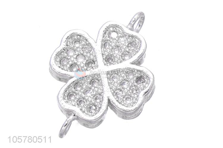 Custom Inlay Zircon Jewelry Components Fashion Accessories