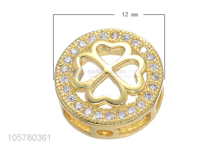 Latest Copper Hole Spacer Bead Fashion Jewelry Accessories