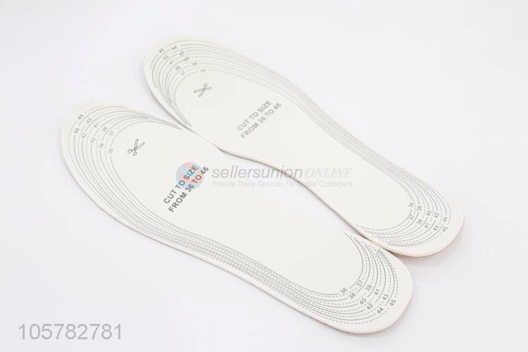 Customized good quality softwood top cover latex insoles