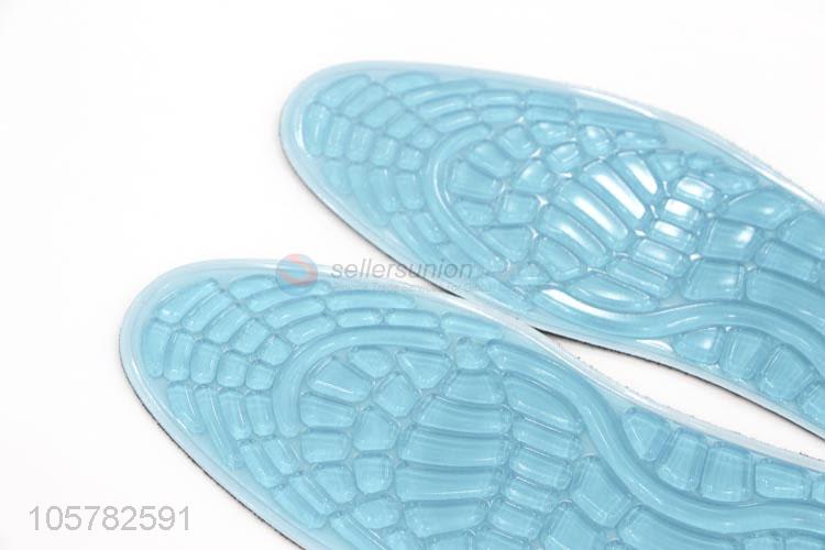 Excellent quality soft pu gel foot massage insoles for men