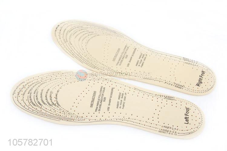 Low price breathable nonwovens top cover EVA insole