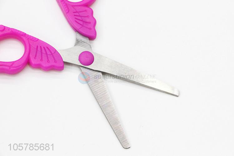 Custom Butterfly Design Hand Scissor For School And Office