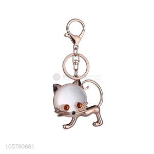 Top Selling Cartoon Lazy Kitten Keychain