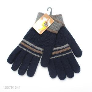 Hot Selling Five Fingers Winter Warm Gloves For Men