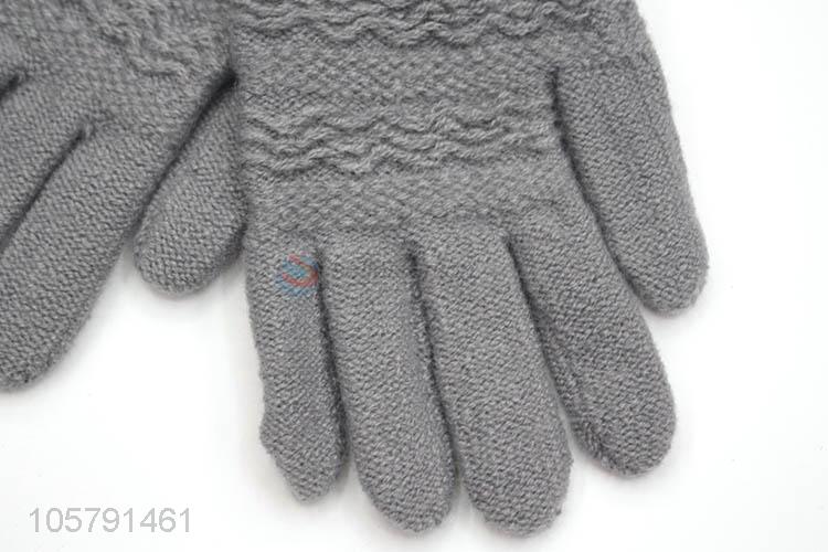 Best Quality Knitted Gloves Winter Warm Gloves For Women