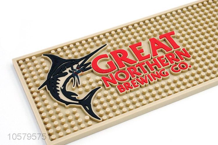 New Design Soft PVC Rubber Beer Mat Best Bar Mat