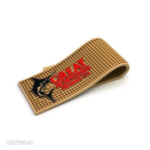 Unique Design Decorative Soft PVC Beer Mat With Logo