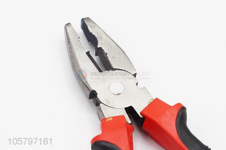 Wholesale custom steel combination plier with plastic handle