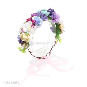 Fashion Garland Simulation Flower Hair Band Fashion Hair Accessories