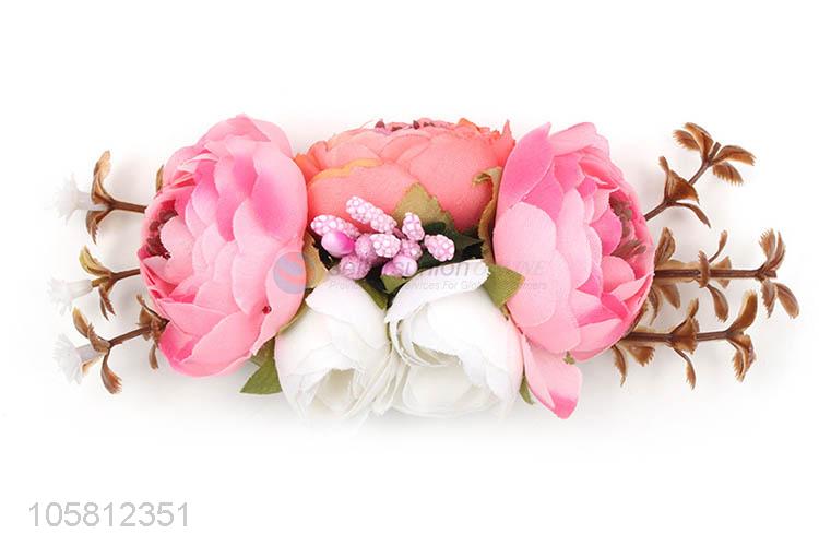 Creative Design Simulation Flower Headband Holiday Headwear