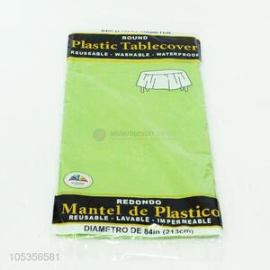 Best Price Round Tablecover Plastic Table Cloth