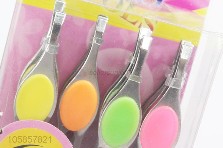 Promotional Gift Eyelash Eyebrow Tweezers Beauty Tool