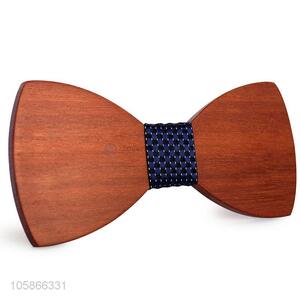 Modern Style Wedding Suits Wooden Bow Tie