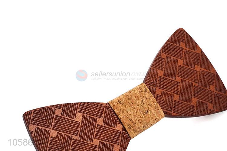 Wholesale Wooden Bowties Party Shirts Clothes Bow Tie