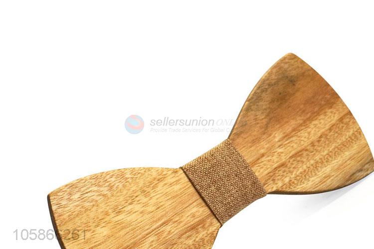 New Useful Fashion Wedding Wood Bow Tie