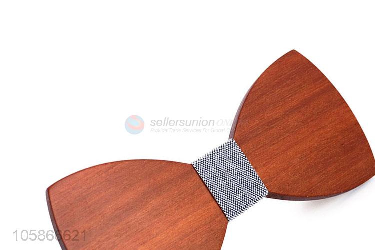 Wholesale Top Quality Party Wooden Bow Ties for Men