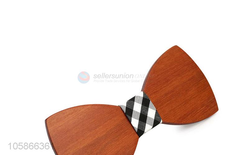 Durable Mens Business Wood Bow Tie