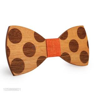 Excellent Quality Wooden Bow Tie Clothing Accessories