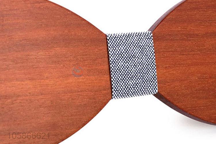 Wholesale Top Quality Party Wooden Bow Ties for Men