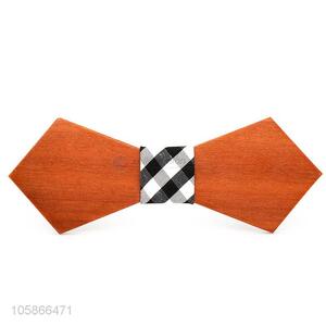 Latest Design Business Men Wooden Bow Tie