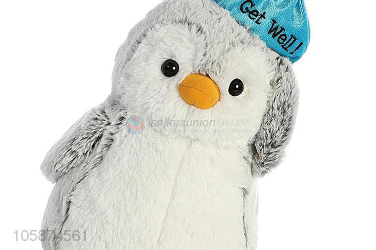 Creative design super soft cute animal plush penguin stuffed toy