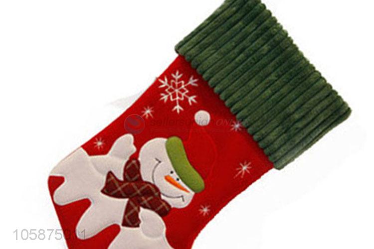 Christmas decoration lovely santa claus snowman christmas hanging socks
