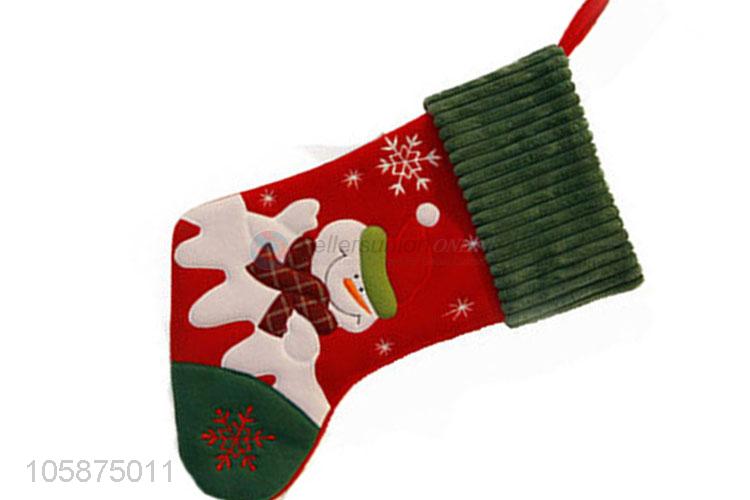 Christmas decoration lovely santa claus snowman christmas hanging socks
