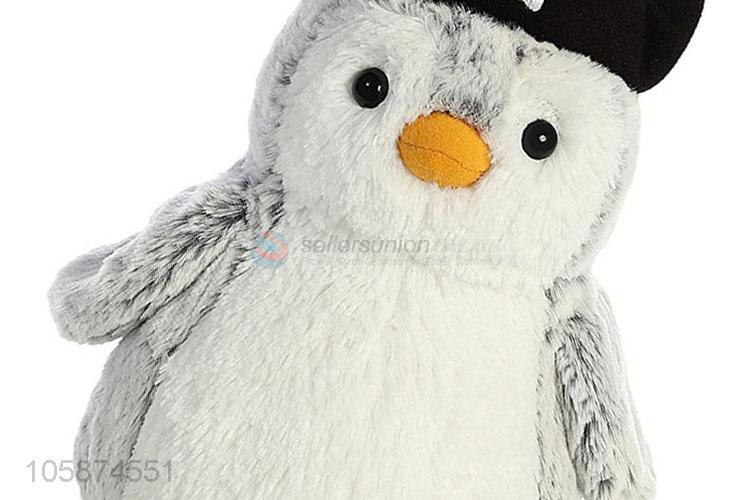 Unique design custom stuffed penguin plush toy