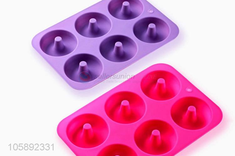 Cheap and good quality onut pan silicone doughnuts baking pan non-stick cake mold