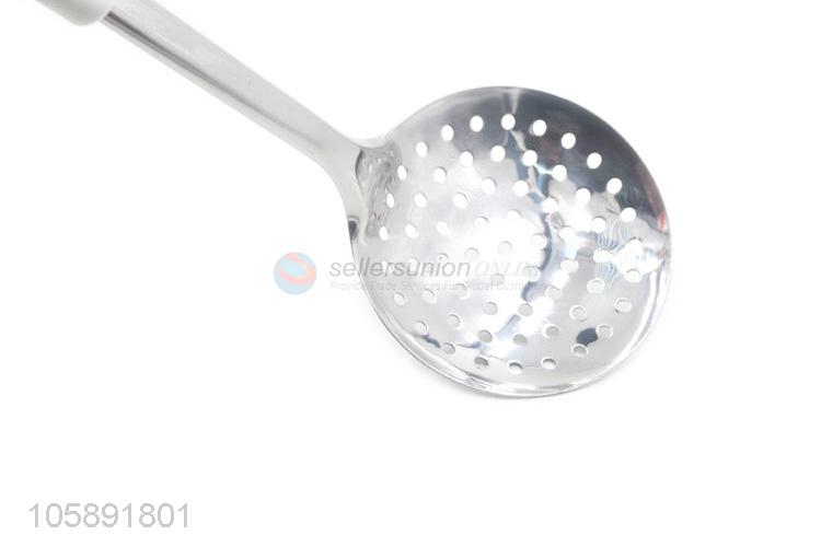 Best prices superior quality stainless steel kitchen ware colander hot pot soup spoon