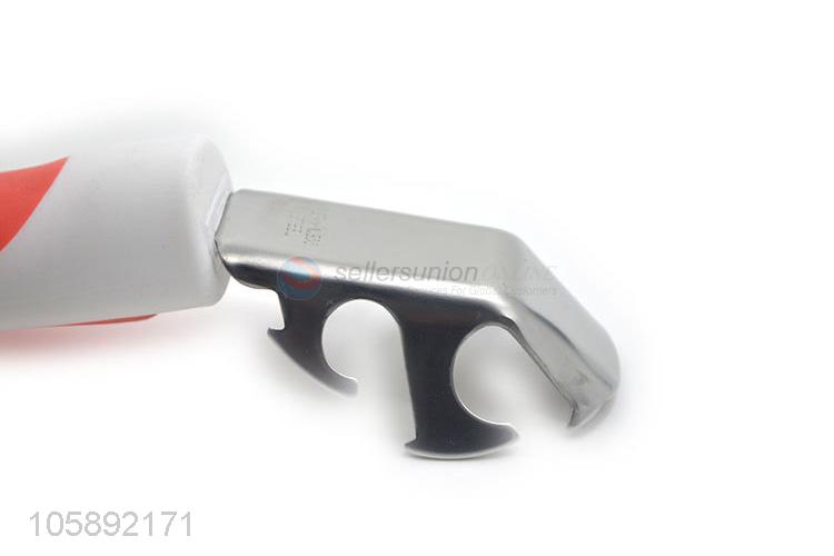 Custom stainless steel plate pot clip hot dishes clamp with plastic handle