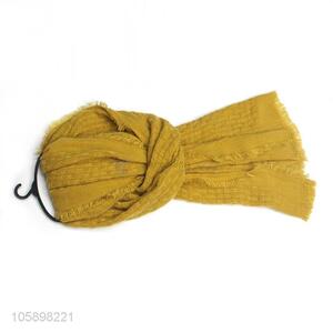 Wholesale custom fashion acrylic knit scarf