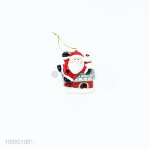 Competitive price ceramic christmas hanging ornament