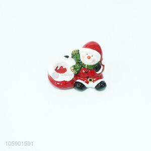 Wholesale price christmas ceramic crafts holiday decoration