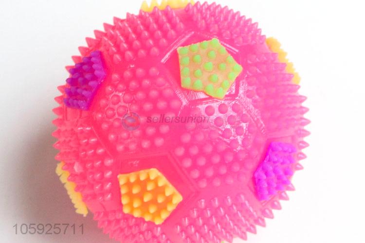 Competitive price kids TPR puffer ball spiky football