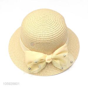 Custom children kids baby beach paper straw hat