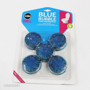 Good Factory Price 5pcs 50g Toilet Bowl Cleaner Solid Blue Bubble Block
