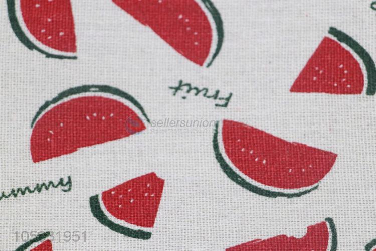 New Arrival Watermelon Pattern A4 Zipper File Bag Student Stationery
