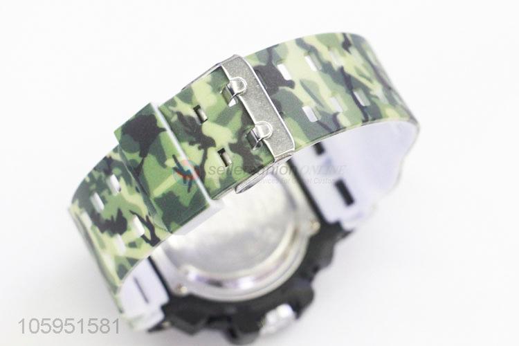 Factory Price Single Movement Camouflage Watch for Man