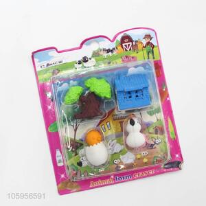 Cheap and high quality cute 3d eraser for kids