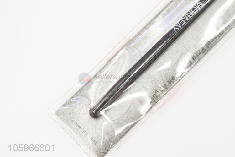 High quality small plastic angled eyebrow brush makeup brushes for eyes