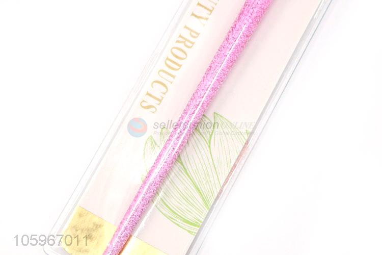 Hot selling eye shadow brush makeup brush with plastic handle