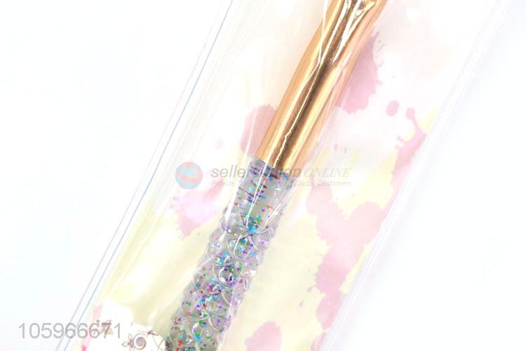 Hot sales professional mermaid shape makeup brush